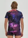 Мужские трусы с футболкой / Космическое небо