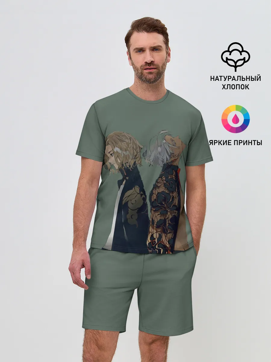 Мужской костюм с шортами / Токийские мстители Майки