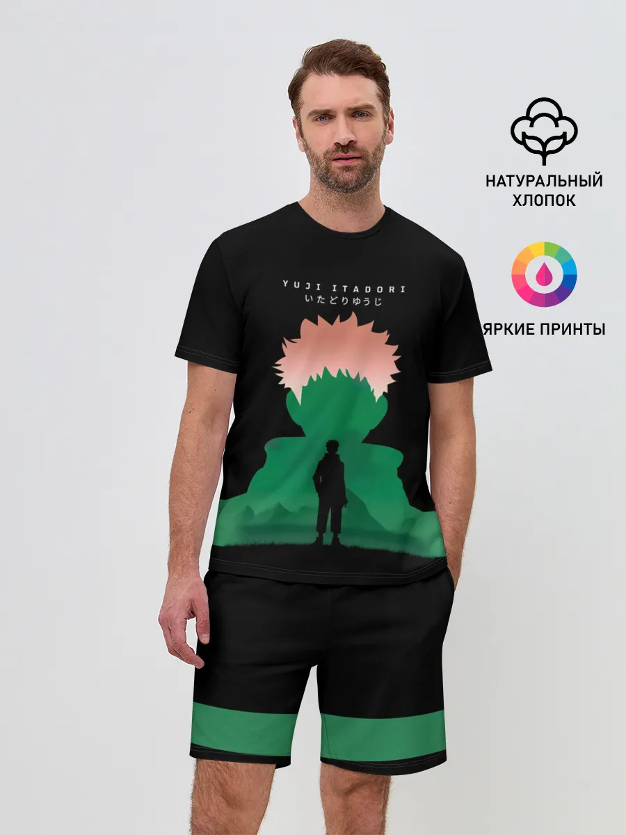 Мужской костюм с шортами / Itadori Yuji Jujutsu Kaisen