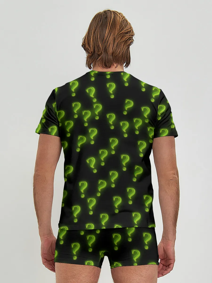 Мужские трусы с футболкой / Знак вопроса