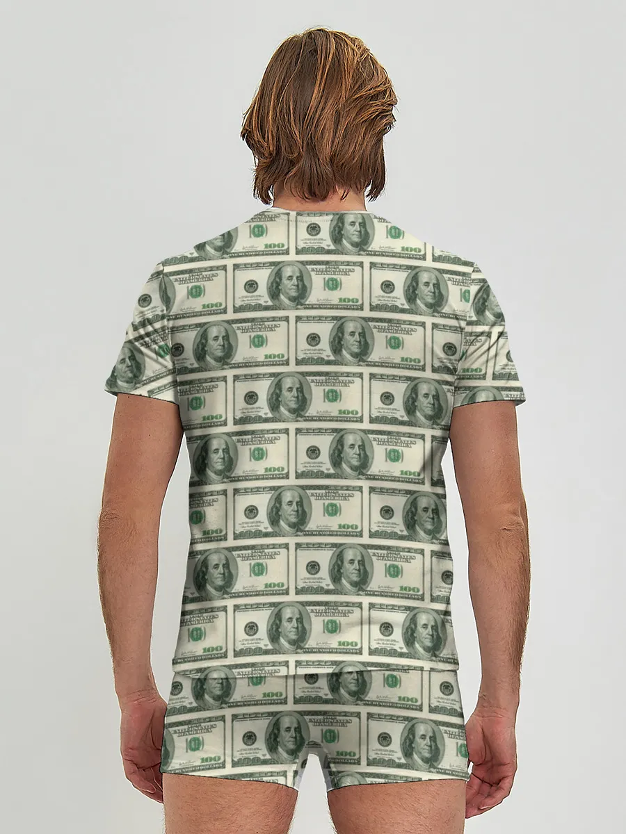 Мужские трусы с футболкой / Денежная тема
