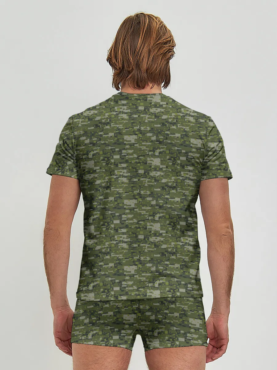 Мужские трусы с футболкой / Камуфляж