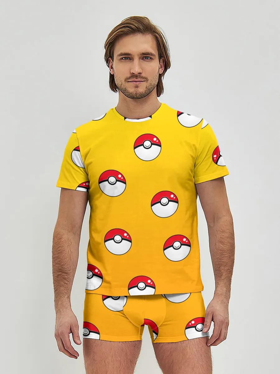 Мужские трусы с футболкой / Покеболы