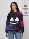 Женское худи / Marshmello NEON