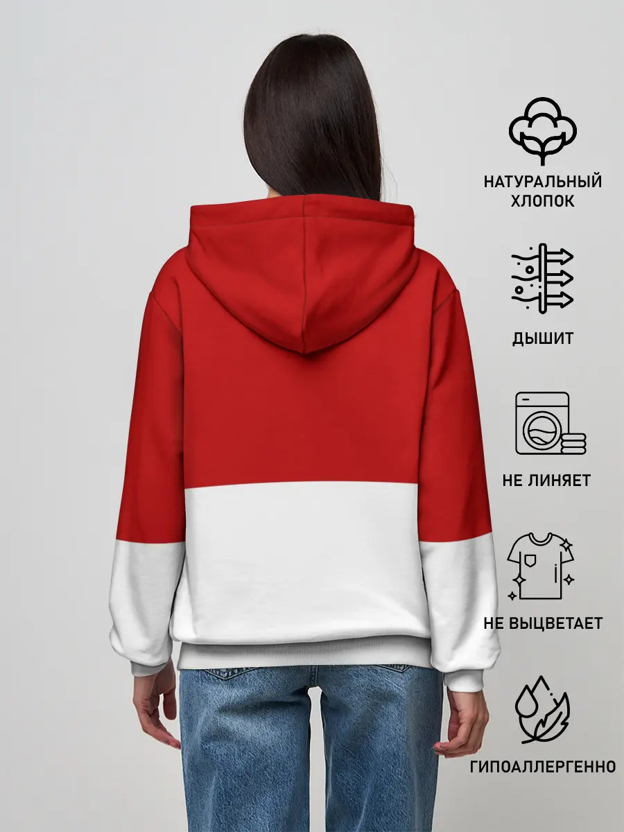 Женское худи / Банка с супом Кэмпбелл