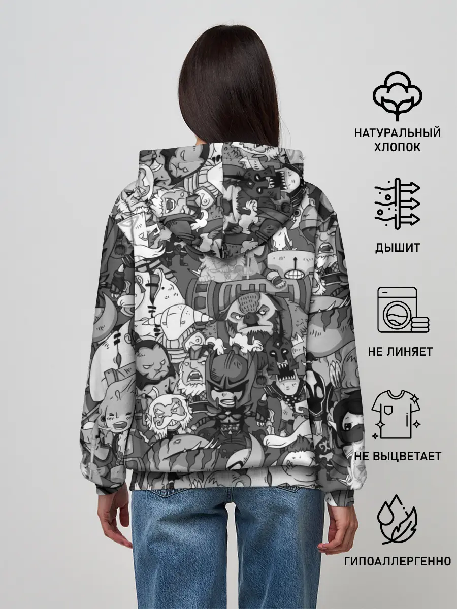 Женское худи / Дота 2