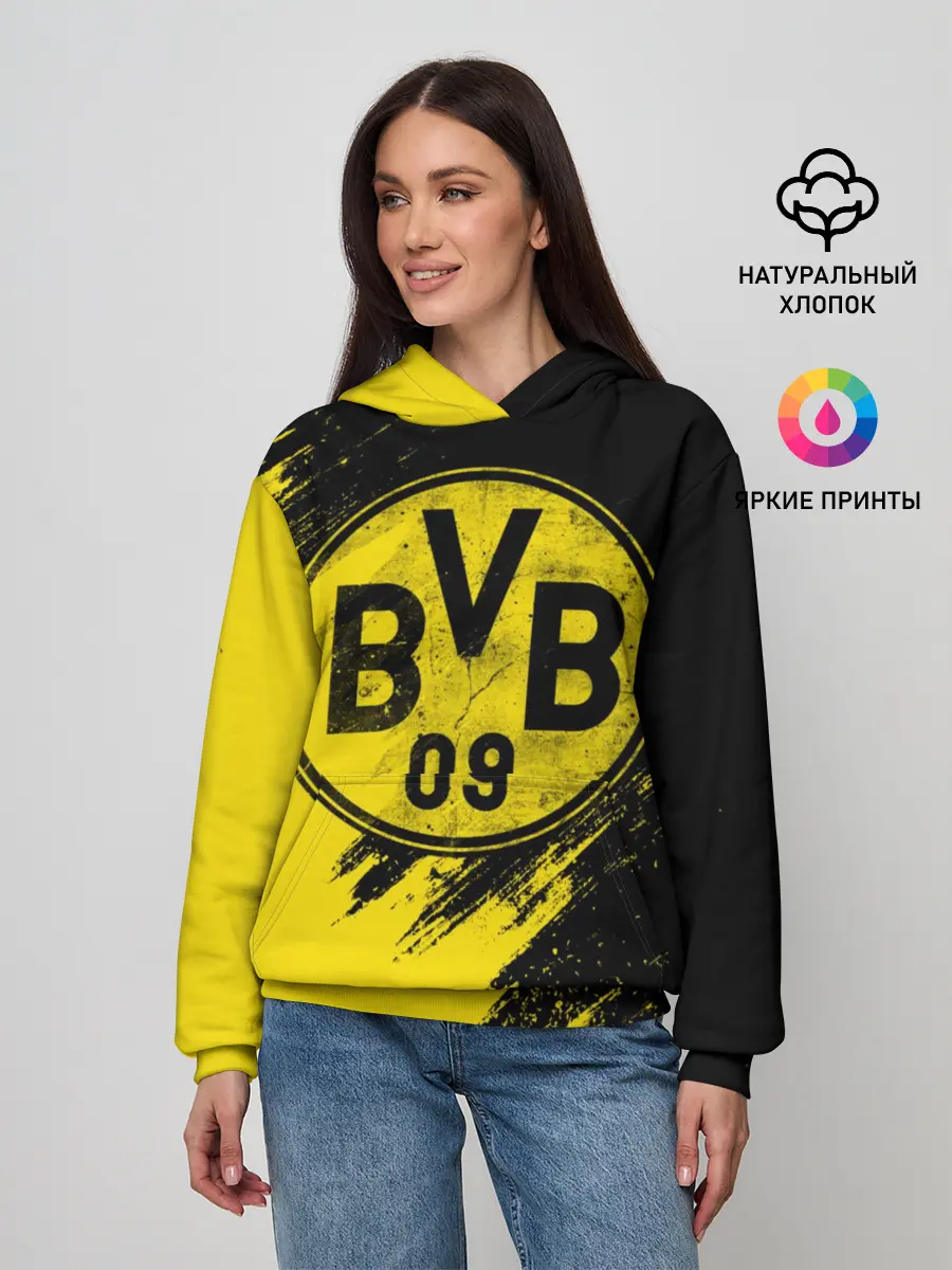 Женское худи / Боруссия Дортмунд