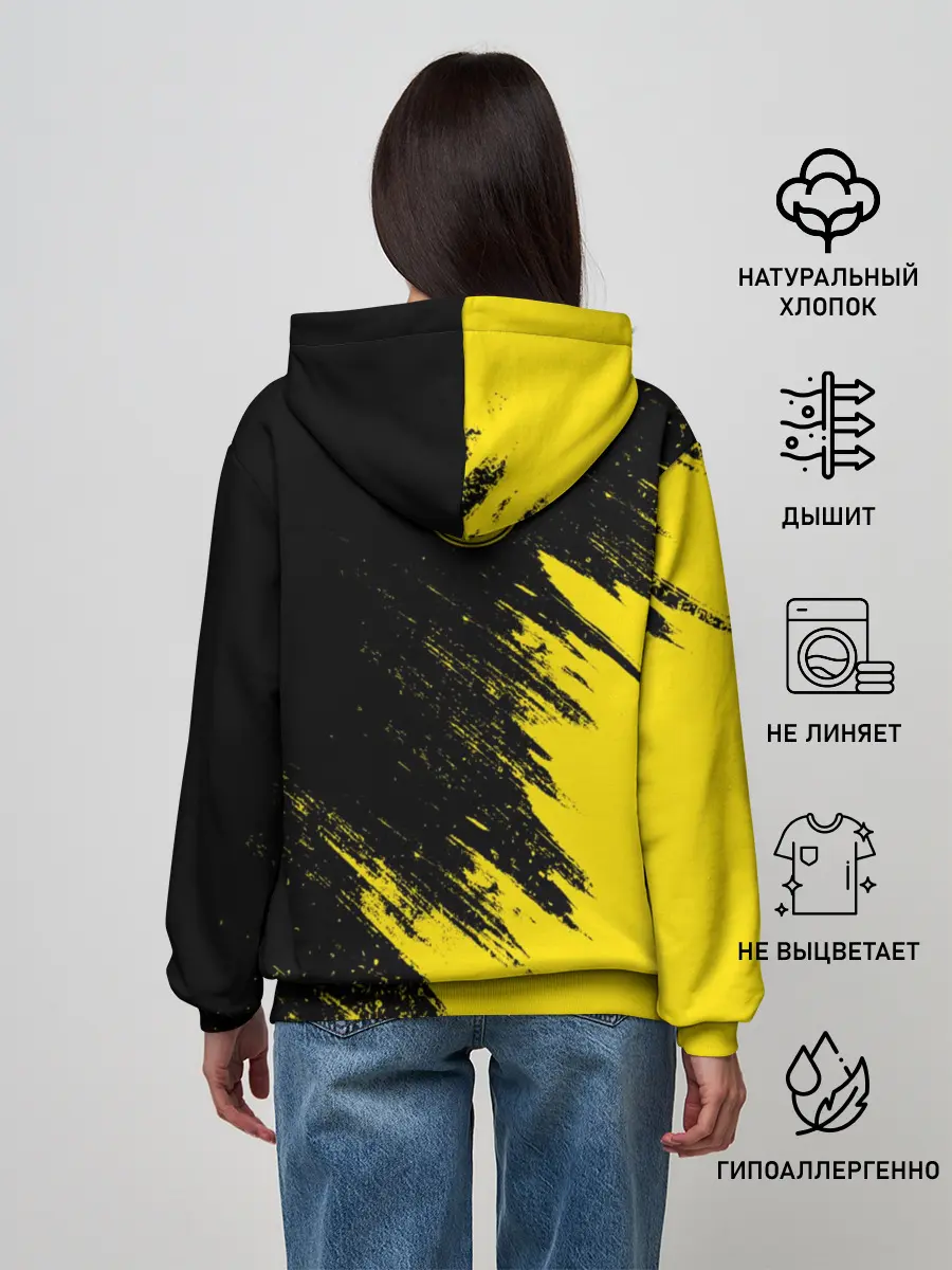 Женское худи / Боруссия Дортмунд