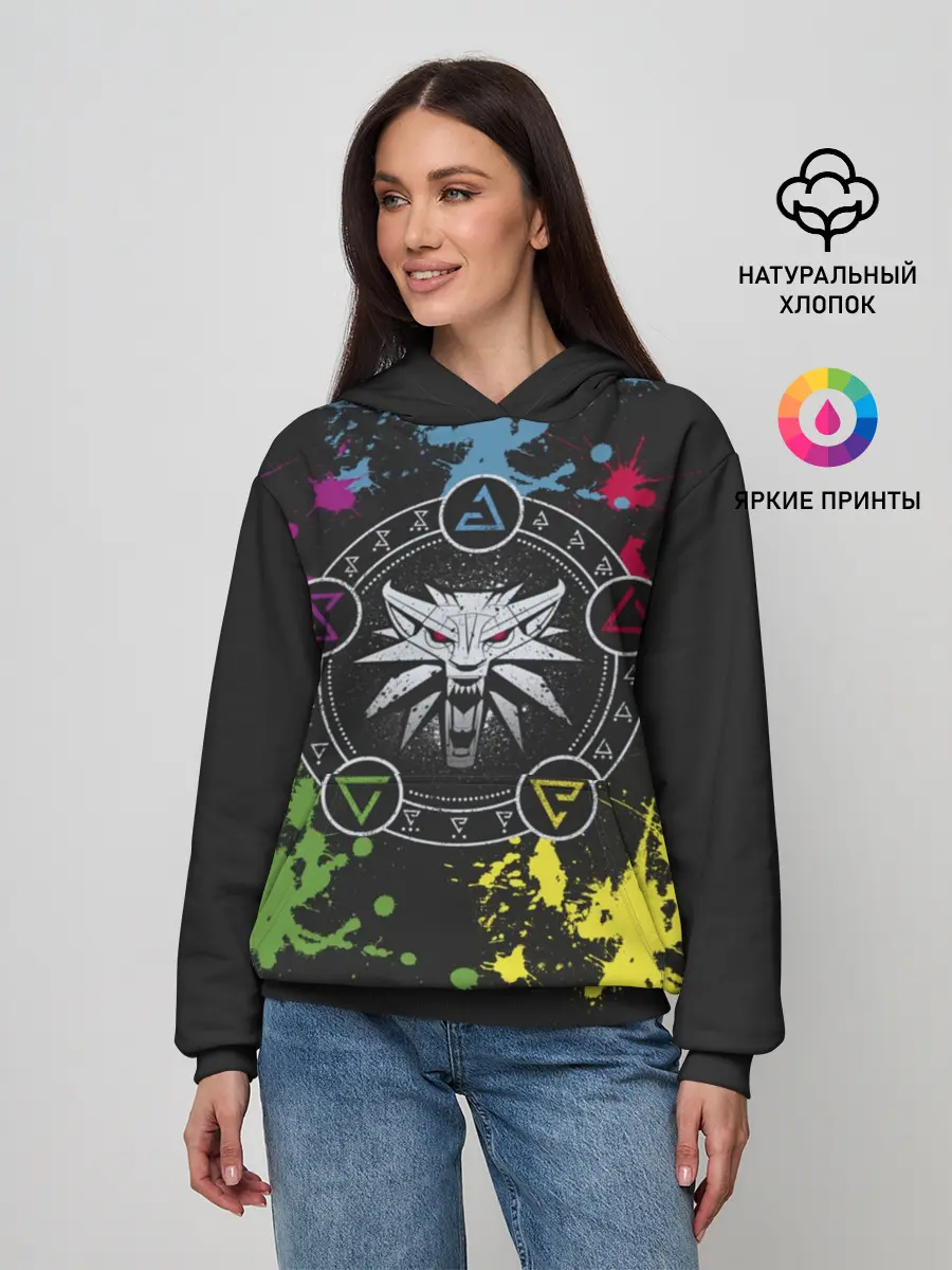 Женское худи / Ведьмак