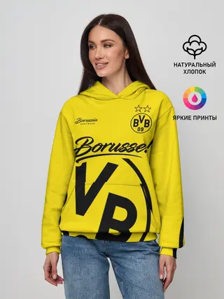 Женское худи / Боруссия Дортмунд