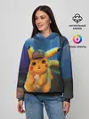 Женское худи / Detective Pikachu