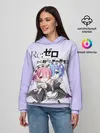Женское худи / Re:Zero. Рем и Рам