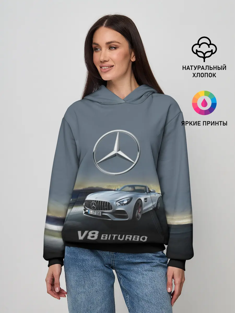 Женское худи / V8 Biturbo