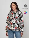 Женское худи / Игральные карты