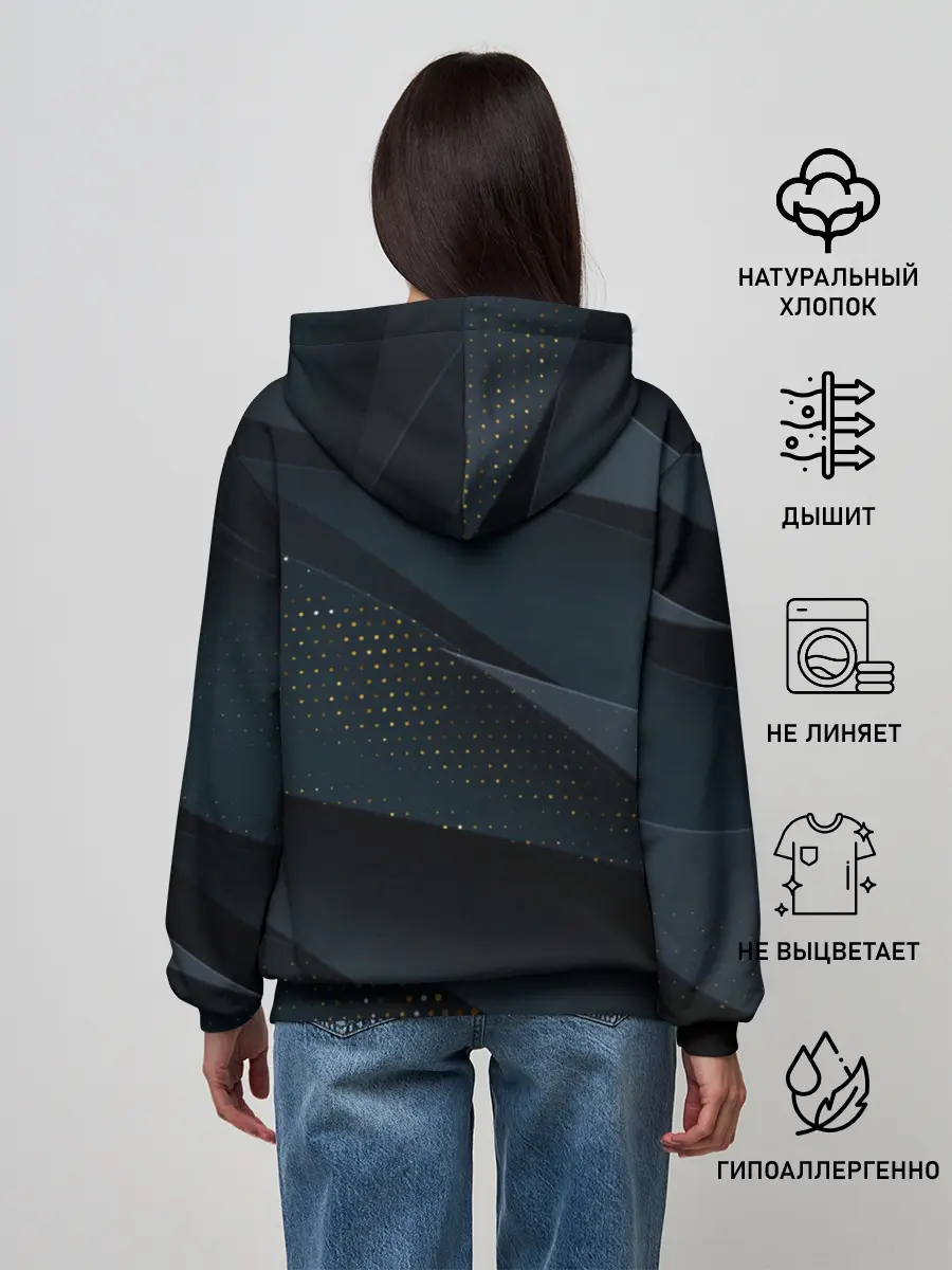 Женское худи / Алькантара