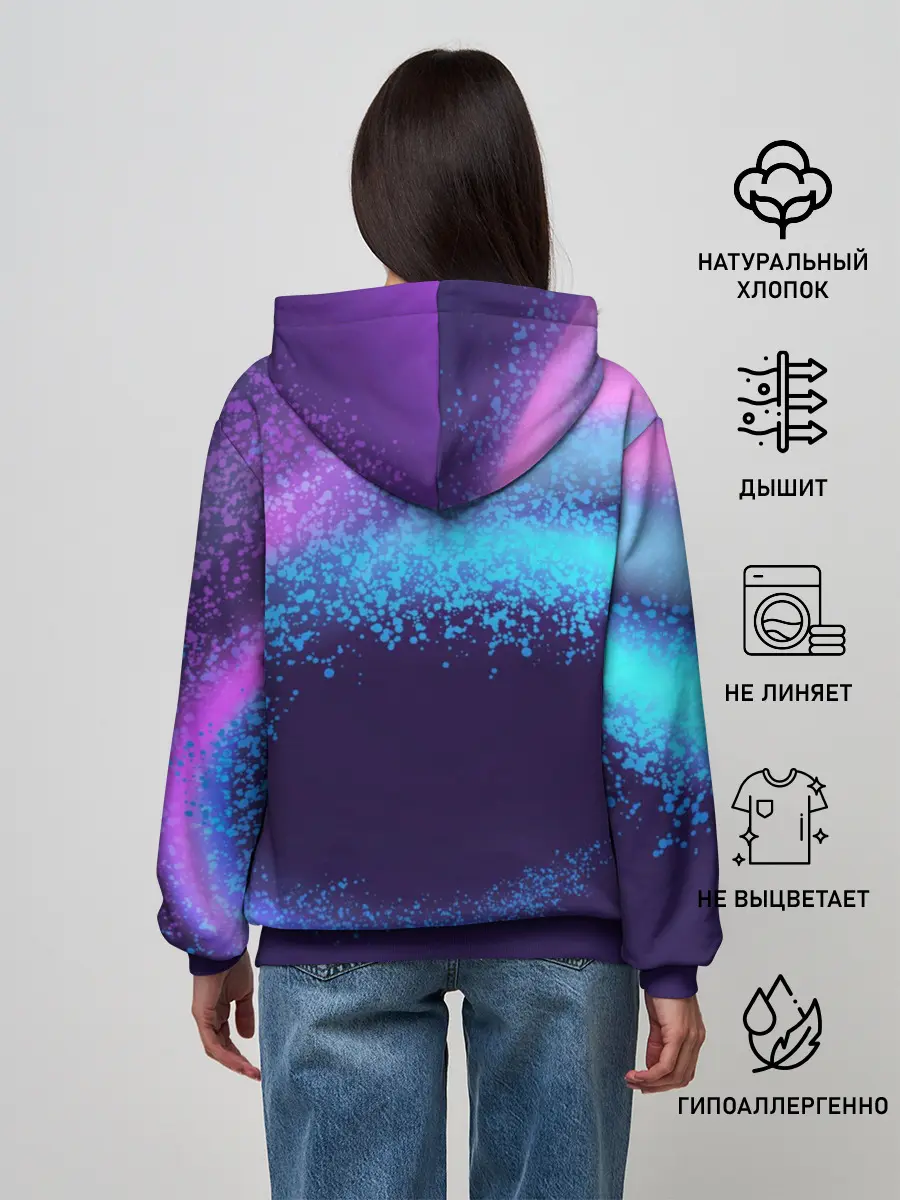 Женское худи / Стильная сова