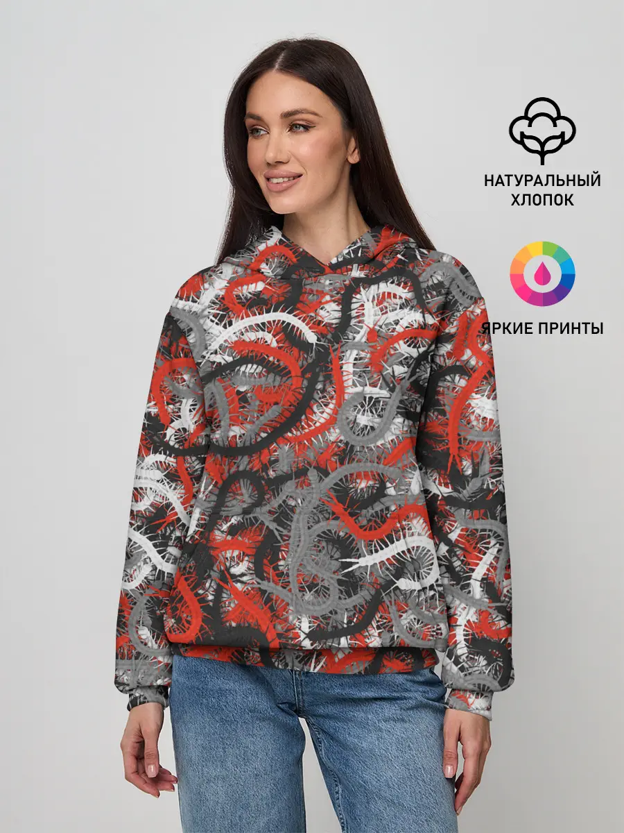 Женское худи / Сколопендры