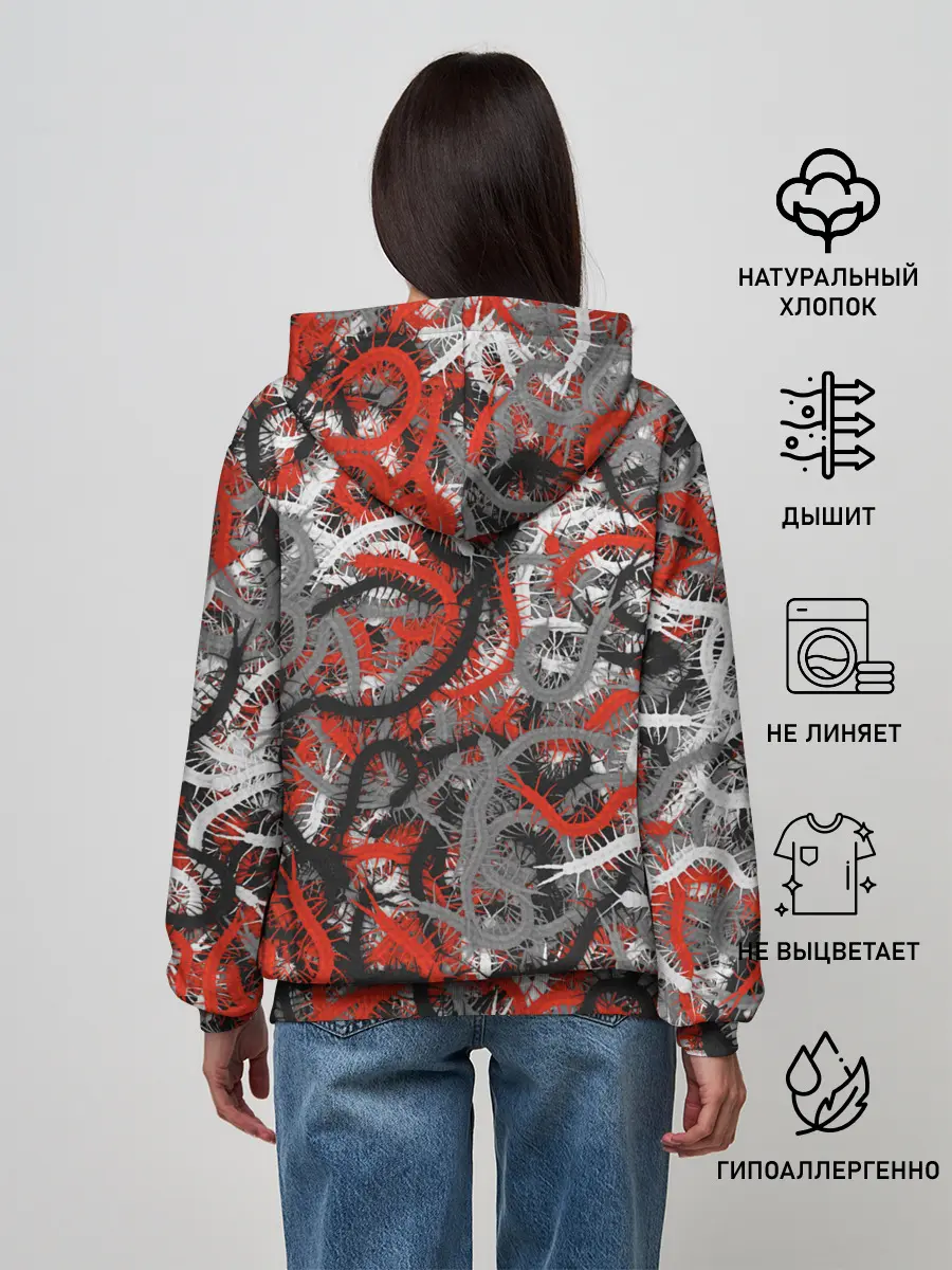 Женское худи / Сколопендры