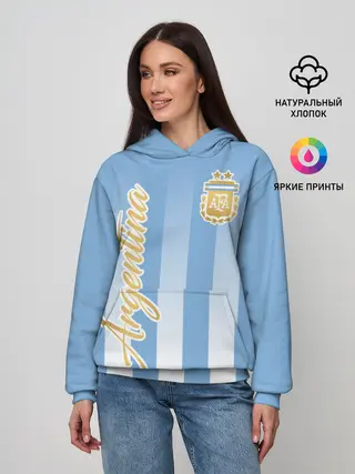 Женское худи / Сборная Аргентины
