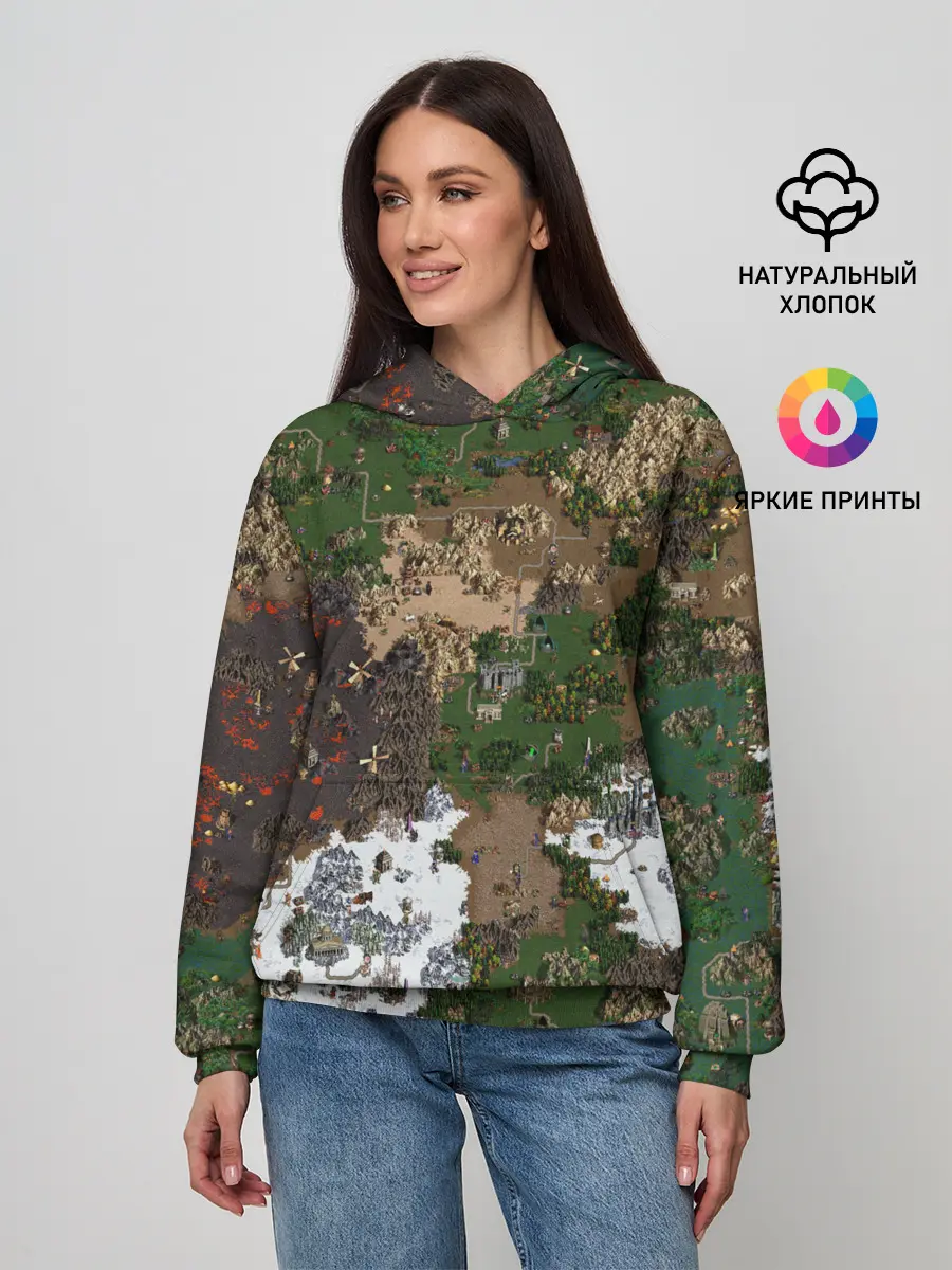 Женское худи / Heroes III New Map