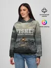 Женское худи / Профессиональный рыбак
