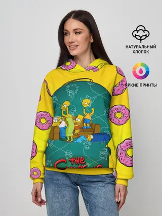 Женское худи / Симпсоны