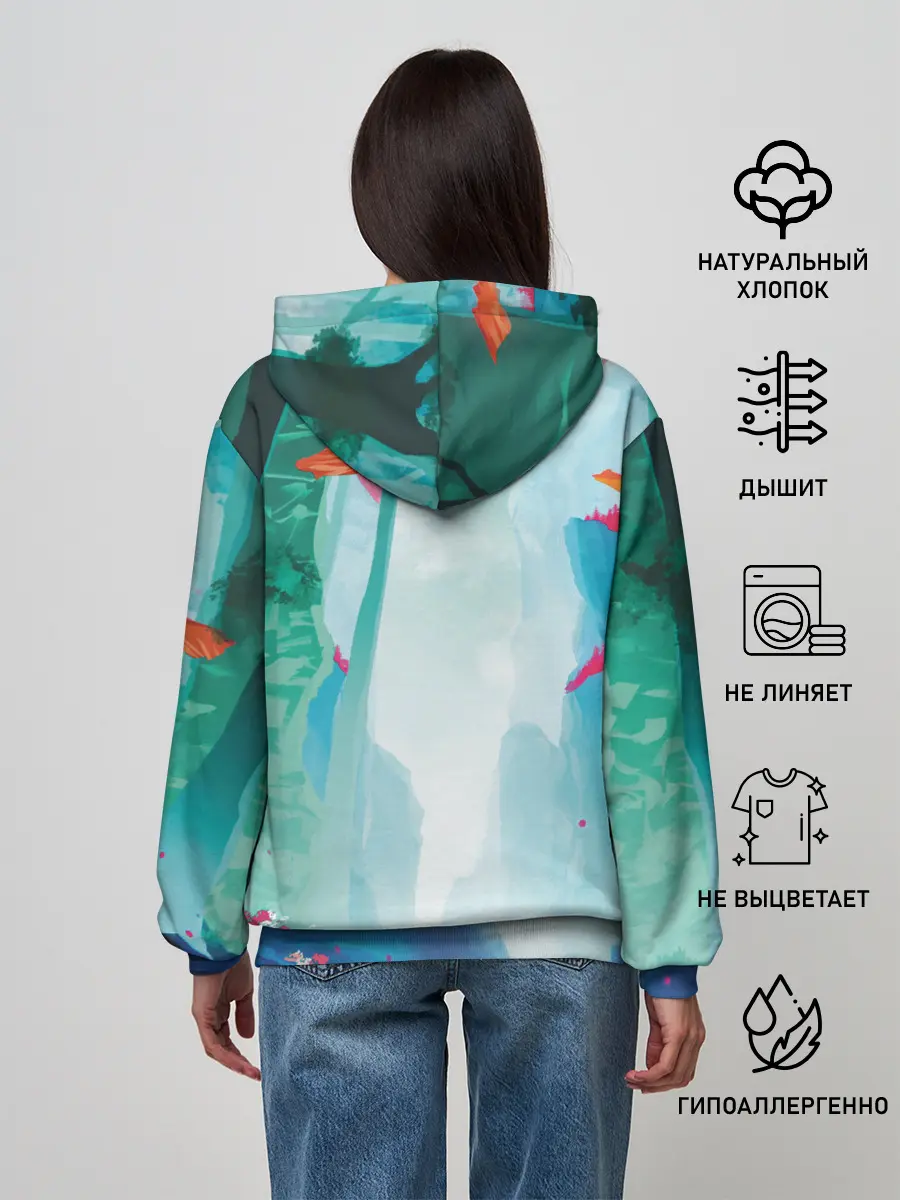 Женское худи / Ежик Соник