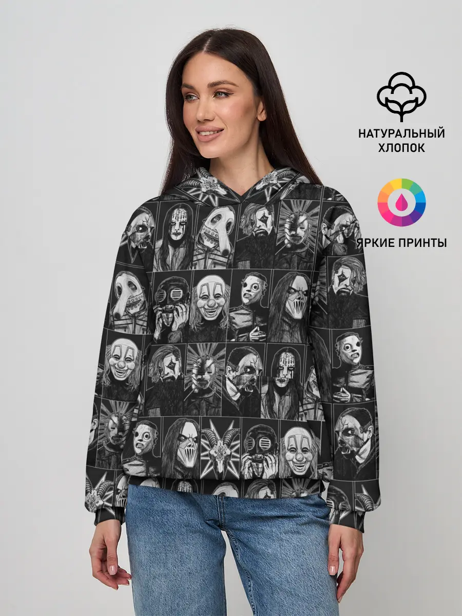 Женское худи / Slipknot