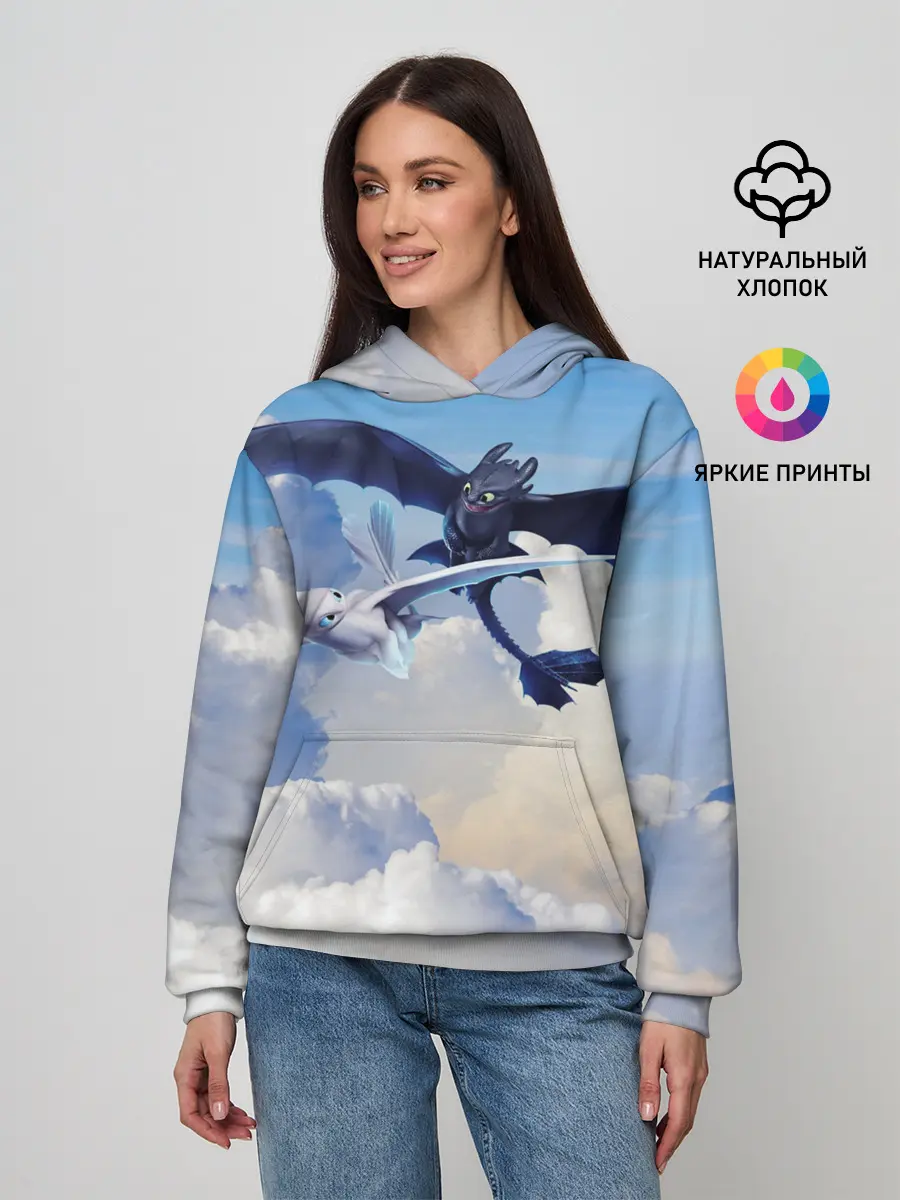 Женское худи / Night Fury