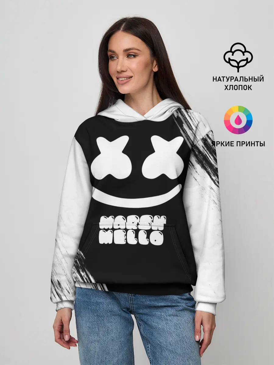 Женское худи / Marshmello 4
