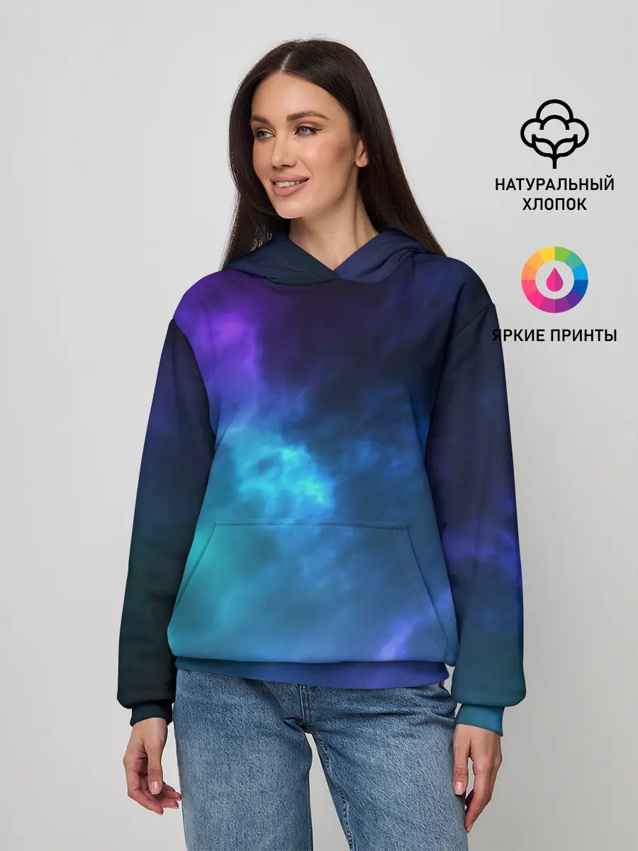 Женское худи / Космос