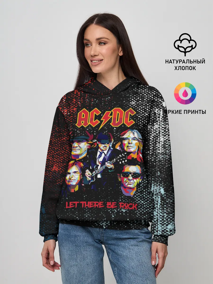 Женское худи / AC/DC