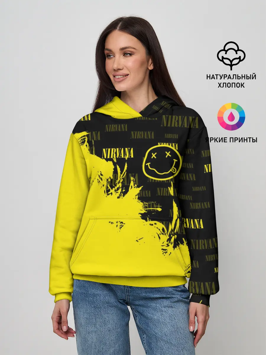 Женское худи / NIRVANA