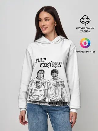 Женское худи / Pulp Fiction