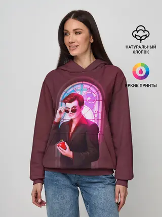 Женское худи / Good Omens