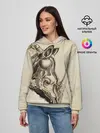 Женское худи / Носорог