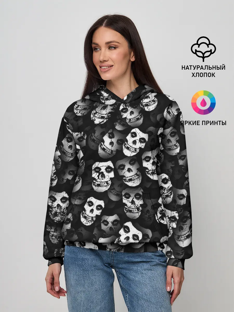 Женское худи / Призраки Мисфитс