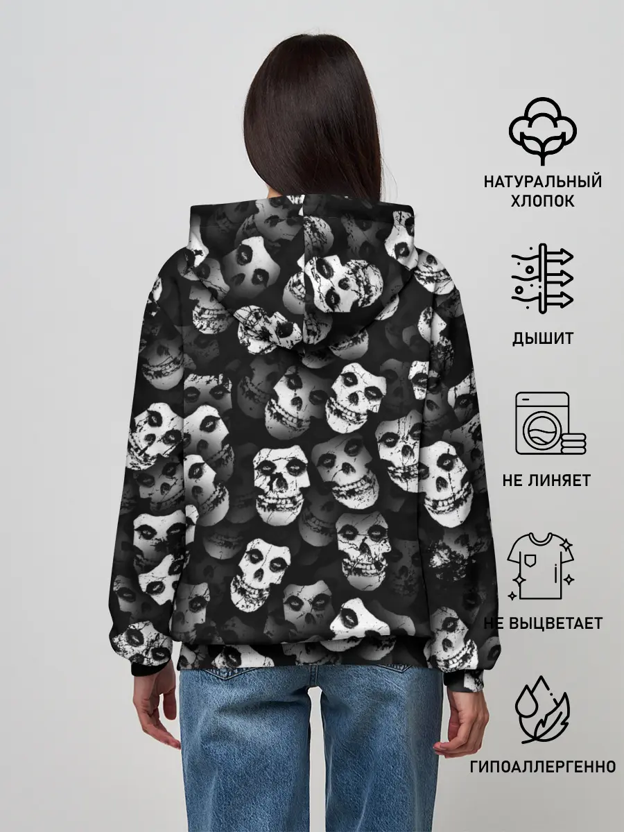 Женское худи / Призраки Мисфитс