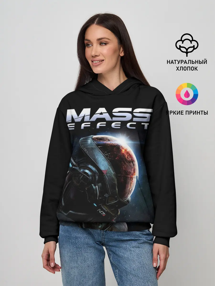 Женское худи / Mass Effect