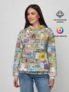 Женское худи / Деньги мира