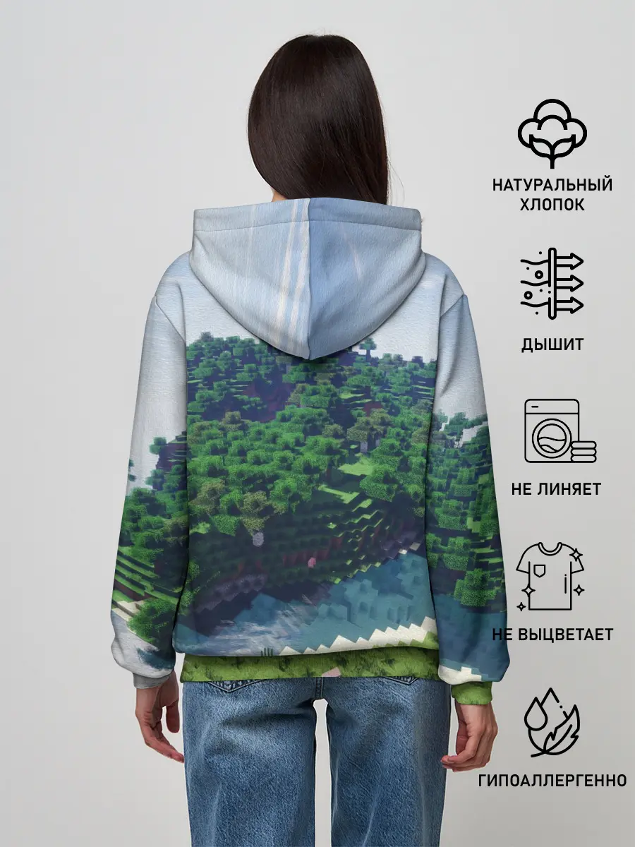 Женское худи / Minecraft