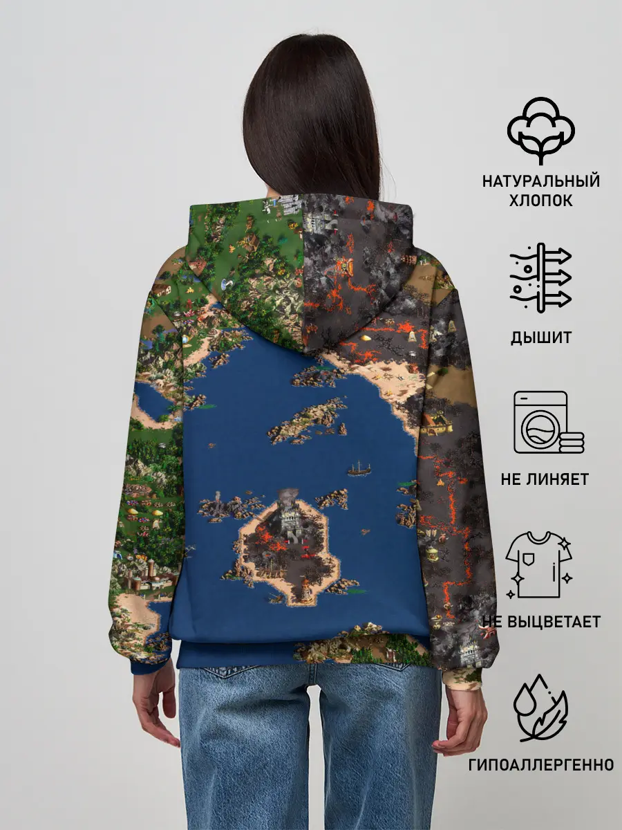 Женское худи / heroes 3 game