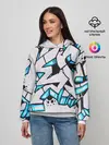 Женское худи / Граффити