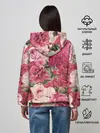 Женское худи / Акварель, розы