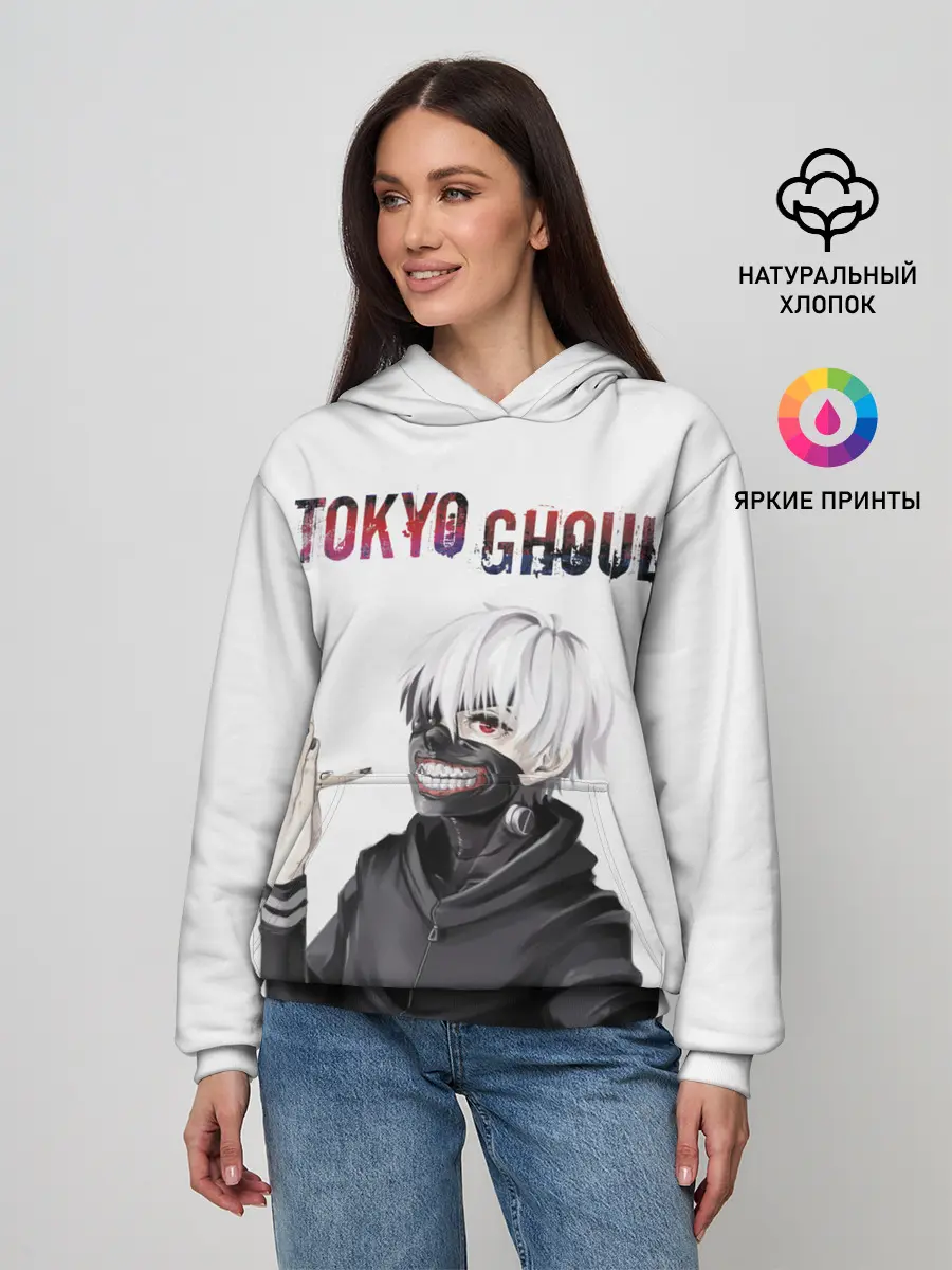 Женское худи / Kaneki Ken в профиль