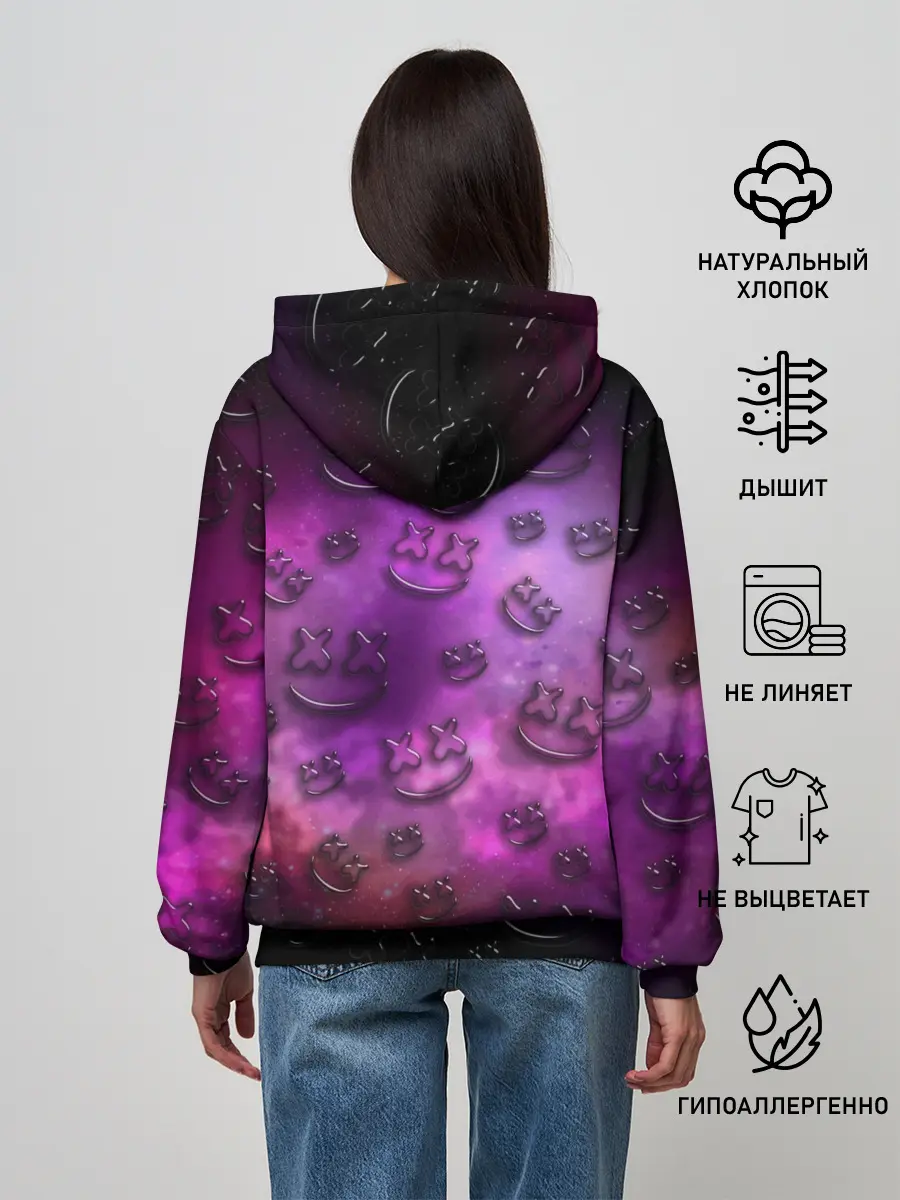 Женское худи / Alan Walker & Marshmello