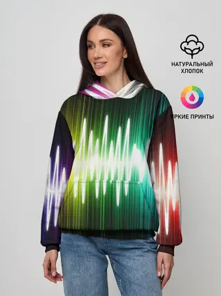 Женское худи / music