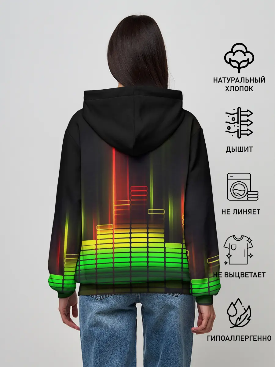 Женское худи / эквалайзер
