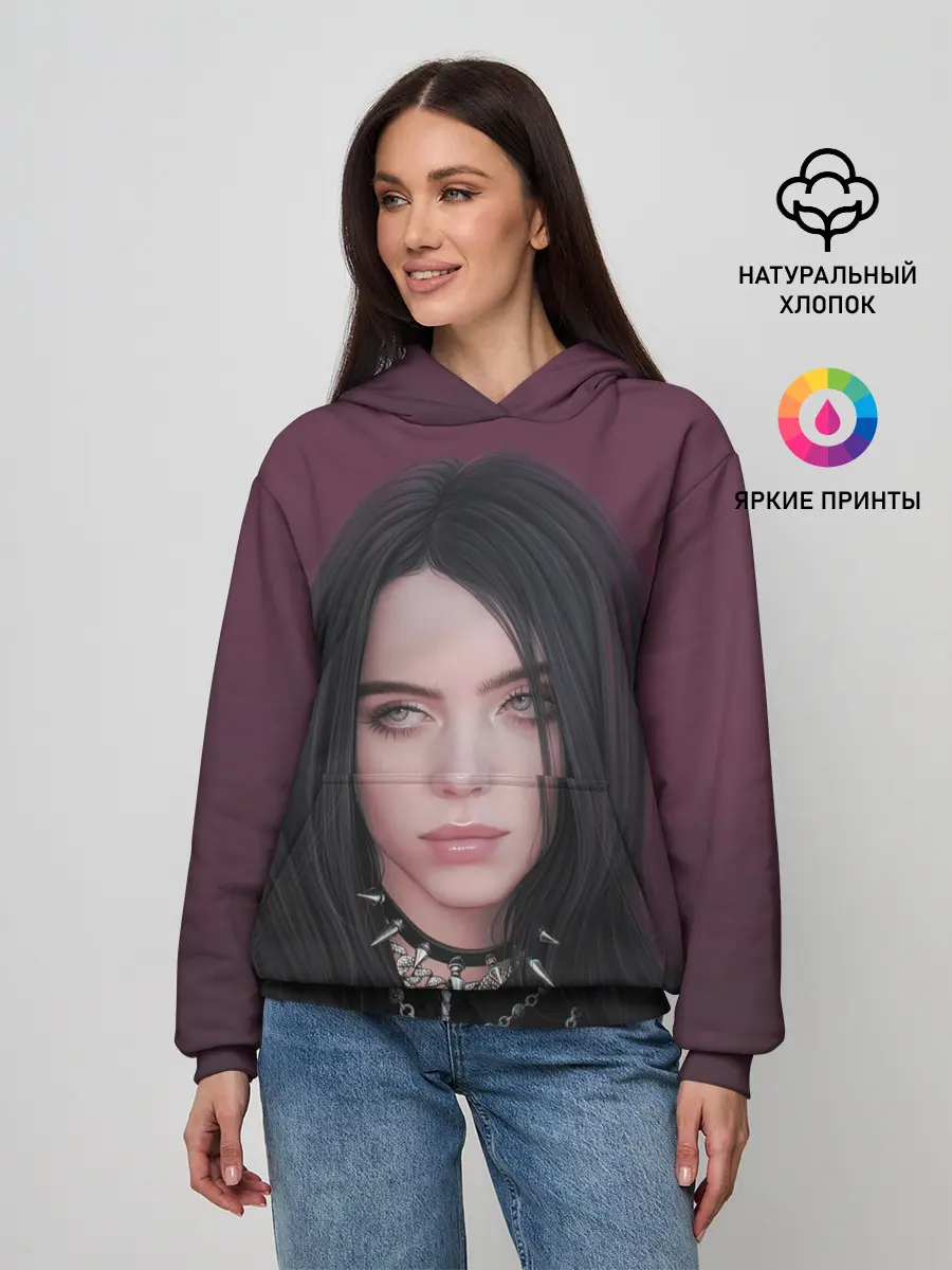 Женское худи / Black Eilish