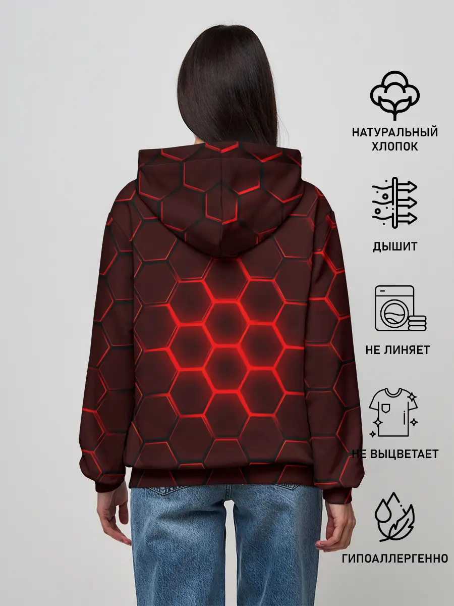 Женское худи / БРОНЯ ИЗ СТАЛИ